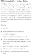 Load image into Gallery viewer, MAX CURVE COFFEE